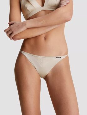 Strukturiertes Bikini-Unterteil