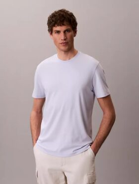 Supima-Baumwoll-T-Shirt mit Rundhalsausschnitt Supima-Baumwoll-T-Shirt mit Rundhalsausschnitt