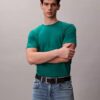Supima-Baumwoll-T-Shirt mit Rundhalsausschnitt Supima-Baumwoll-T-Shirt mit Rundhalsausschnitt