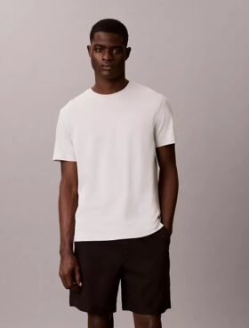 Supima-Baumwoll-T-Shirt mit Rundhalsausschnitt