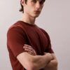 Supima-Baumwoll-T-Shirt mit Rundhalsausschnitt Supima-Baumwoll-T-Shirt mit Rundhalsausschnitt