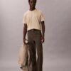 Supima-Baumwoll-T-Shirt mit Rundhalsausschnitt Supima-Baumwoll-T-Shirt mit Rundhalsausschnitt