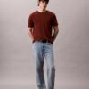 Supima-Baumwoll-T-Shirt mit Rundhalsausschnitt Supima-Baumwoll-T-Shirt mit Rundhalsausschnitt