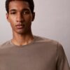 Supima-Baumwoll-T-Shirt mit Rundhalsausschnitt Supima-Baumwoll-T-Shirt mit Rundhalsausschnitt
