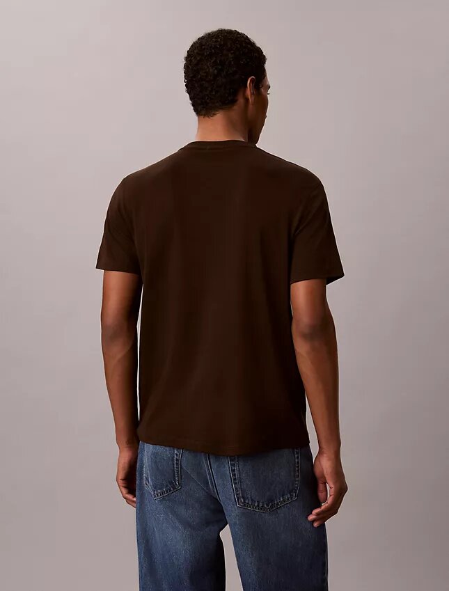 Supima-Baumwoll-T-Shirt mit Rundhalsausschnitt Supima-Baumwoll-T-Shirt mit Rundhalsausschnitt