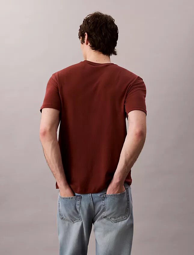 Supima-Baumwoll-T-Shirt mit Rundhalsausschnitt Supima-Baumwoll-T-Shirt mit Rundhalsausschnitt