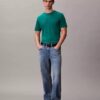 Supima-Baumwoll-T-Shirt mit Rundhalsausschnitt Supima-Baumwoll-T-Shirt mit Rundhalsausschnitt