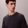 Supima-Baumwoll-T-Shirt mit Rundhalsausschnitt