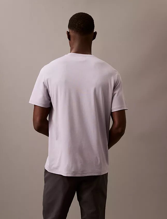 Supima-Baumwoll-T-Shirt mit Rundhalsausschnitt Supima-Baumwoll-T-Shirt mit Rundhalsausschnitt
