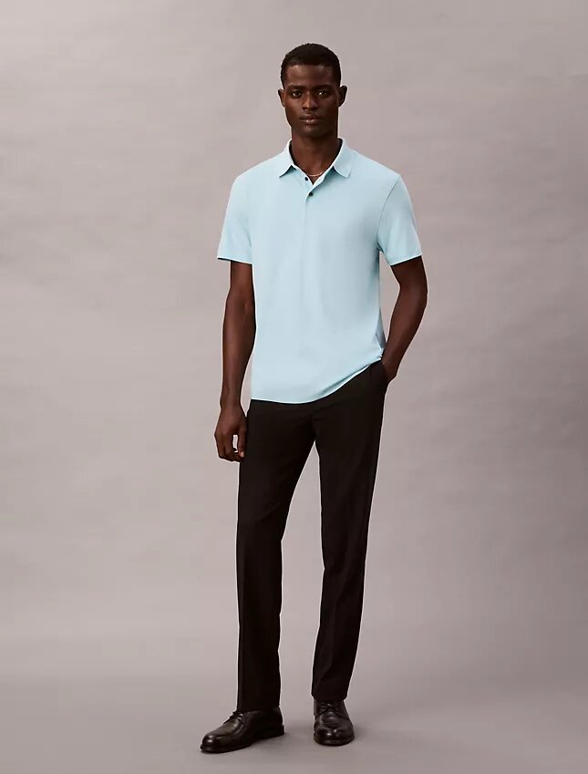 Supima-Baumwolle Klassisches Poloshirt Supima-Baumwolle Klassisches Poloshirt