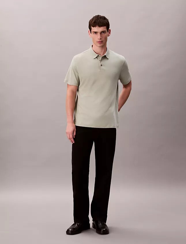 Supima-Baumwolle Klassisches Poloshirt Supima-Baumwolle Klassisches Poloshirt