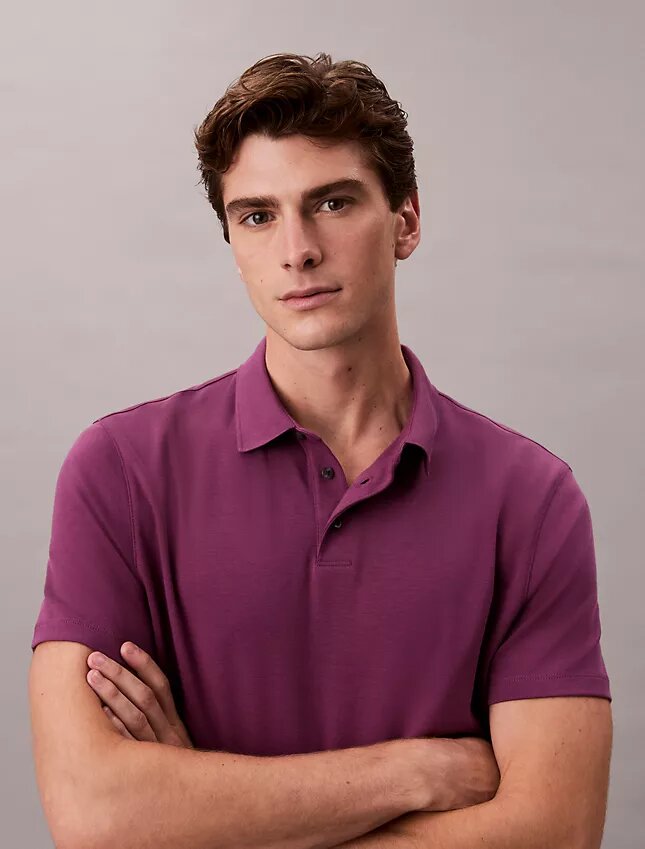 Supima-Baumwolle Klassisches Poloshirt Supima-Baumwolle Klassisches Poloshirt
