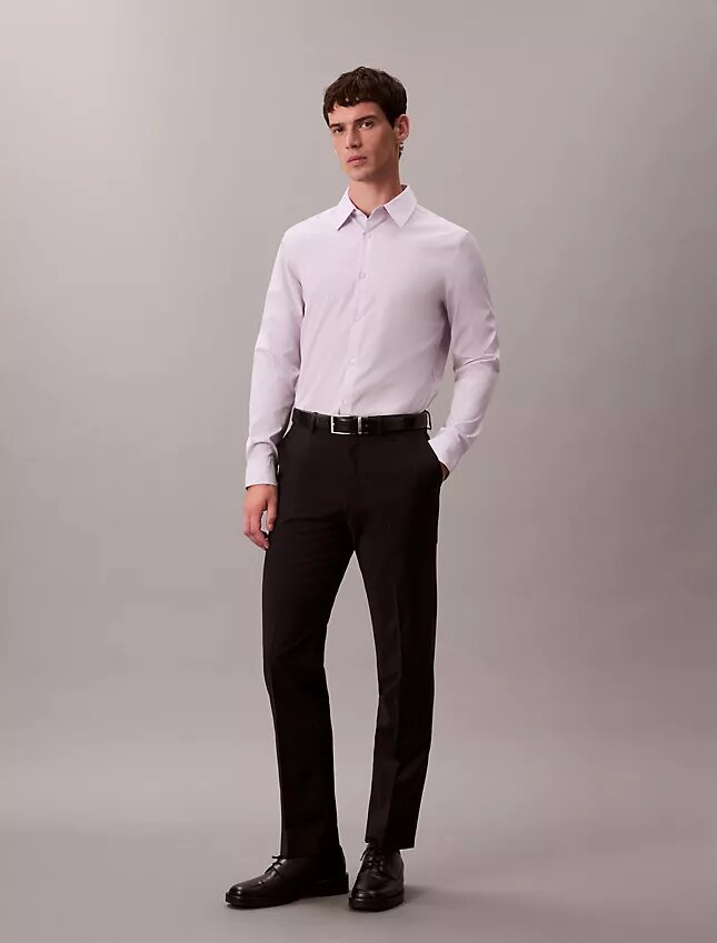 Supima-Stretch-Baumwollhemd in Slim-Fit Supima-Stretch-Baumwollhemd in Slim-Fit