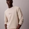 Sweatshirt mit Rundhalsausschnitt und Logo-Aufdruck Sweatshirt mit Rundhalsausschnitt und Logo-Aufdruck
