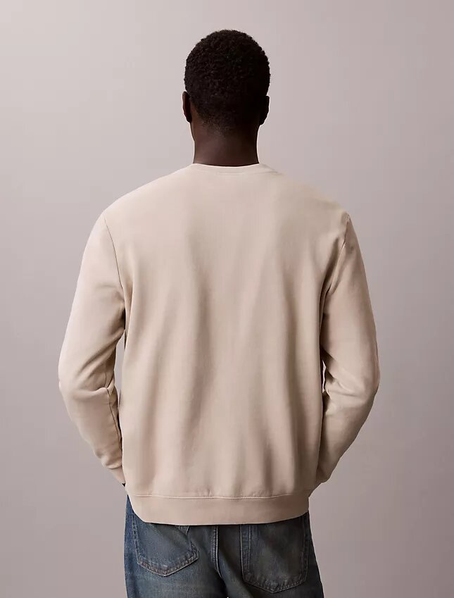 Sweatshirt mit Rundhalsausschnitt und Logo-Aufdruck Sweatshirt mit Rundhalsausschnitt und Logo-Aufdruck