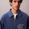 Sweatshirt mit Viertelreißverschluss und Varsity-Monogram-Logo Sweatshirt mit Viertelreißverschluss und Varsity-Monogram-Logo