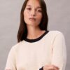T-Shirt aus Waffelpiqué
