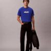 T-Shirt mit Block-Logo-Grafik in lockerer Passform