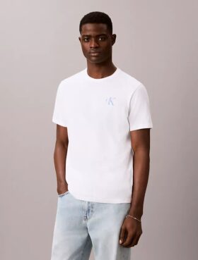 T-Shirt mit „Brushstroke Monologo“-Grafik