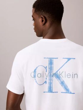T-Shirt mit „Brushstroke Monologo“-Grafik