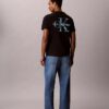 T-Shirt mit „Brushstroke Monologo“-Grafik T-Shirt mit „Brushstroke Monologo“-Grafik