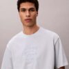 T-Shirt mit Emblem-Logo und lockerer Passform T-Shirt mit Emblem-Logo und lockerer Passform