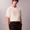 T-Shirt mit Emblem-Logo und lässigem Schnitt T-Shirt mit Emblem-Logo und lässigem Schnitt