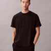 T-Shirt mit Emblem-Logo und lässigem Schnitt T-Shirt mit Emblem-Logo und lässigem Schnitt