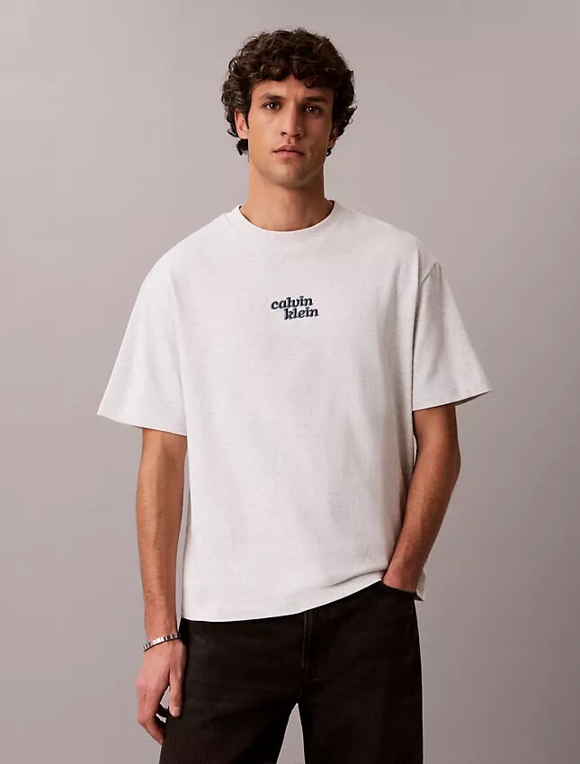 T-Shirt mit gesticktem 1989-Logo und lockerer Passform T-Shirt mit gesticktem 1989-Logo und lockerer Passform