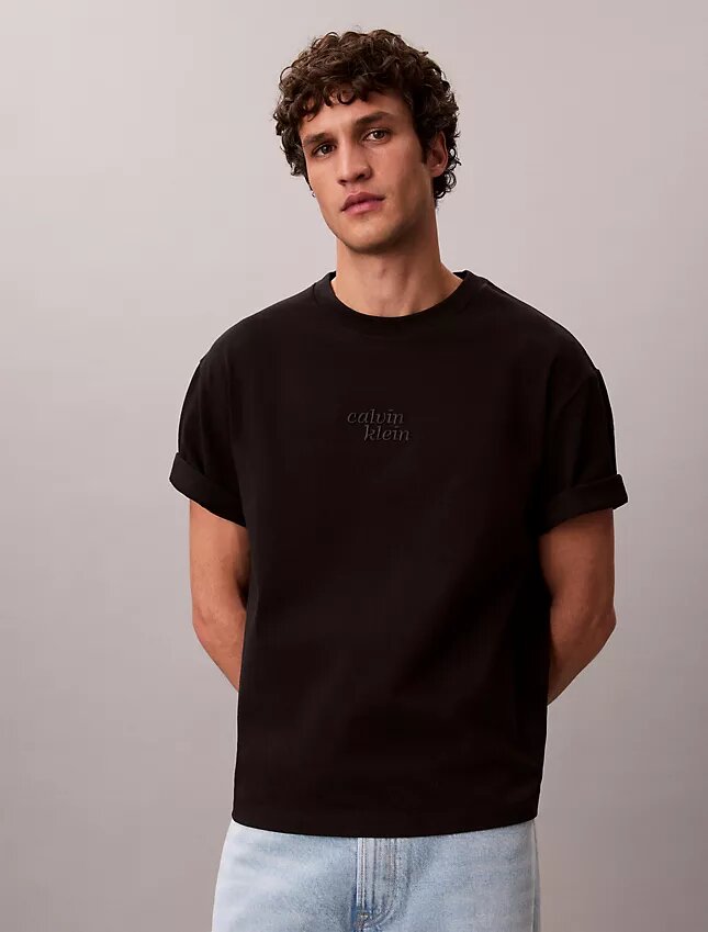 T-Shirt mit gesticktem 1989-Logo und lockerer Passform T-Shirt mit gesticktem 1989-Logo und lockerer Passform