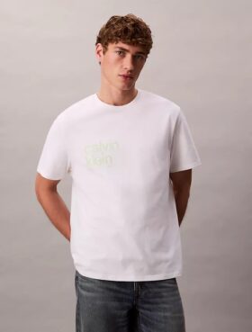 T-Shirt mit Kreisgrafik und lockerer Passform T-Shirt mit Kreisgrafik und lockerer Passform