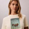 T-Shirt mit Palmen-Logo-Grafik T-Shirt mit Palmen-Logo-Grafik