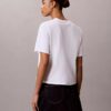 T-Shirt mit Schriftzug von Calvin Klein in Schreibschrift