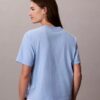 T-Shirt mit Schriftzug von Calvin Klein in Schreibschrift