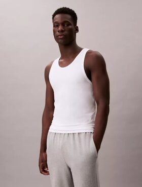 Tanktop aus Cotton Stretch-Mischung im 3er-Pack