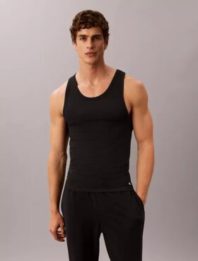 Tanktop aus Cotton Stretch-Mischung im 3er-Pack