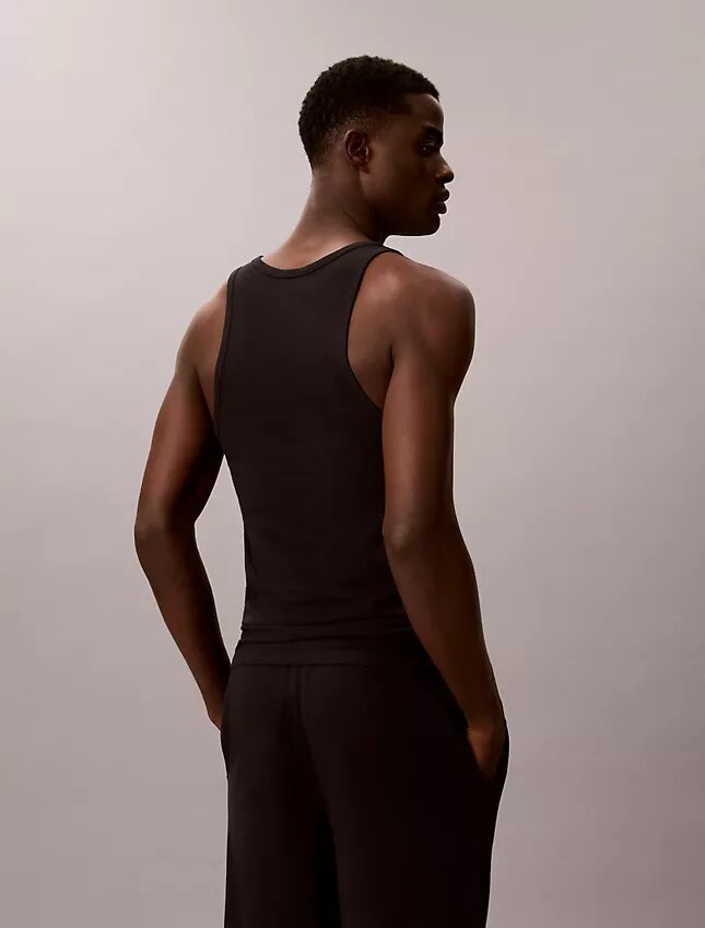 Tanktop aus Cotton Stretch-Mischung im 3er-Pack Tanktop aus Cotton Stretch-Mischung im 3er-Pack