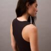 Tanktop aus Cotton Stretch-Rippstrick Tanktop aus Cotton Stretch-Rippstrick