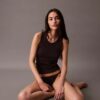 Tanktop aus Cotton Stretch-Rippstrick Tanktop aus Cotton Stretch-Rippstrick