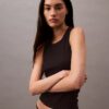 Tanktop aus Cotton Stretch-Rippstrick Tanktop aus Cotton Stretch-Rippstrick