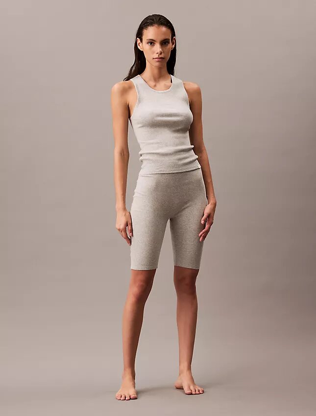 Tanktop aus Cotton Stretch-Rippstrick Tanktop aus Cotton Stretch-Rippstrick