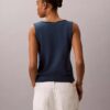 Tanktop aus Leinenmischung Tanktop aus Leinenmischung