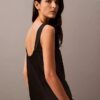Tanktop aus Viskose-Satin