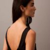 Tanktop aus Viskose-Satin
