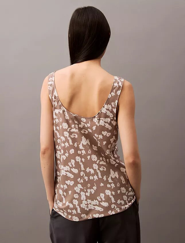 Tanktop mit fließendem Print Tanktop mit fließendem Print