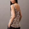 Tanktop mit fließendem Print Tanktop mit fließendem Print