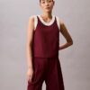 Tanktop mit Kontrastbesatz Tanktop mit Kontrastbesatz