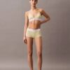 Triangel-Bralette aus Baumwoll-Modal-Stretch-Rippstoff, Unlined Triangel-Bralette aus Baumwoll-Modal-Stretch-Rippstoff, Unlined