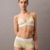 Triangel-Bralette aus Baumwoll-Modal-Stretch-Rippstoff, Unlined Triangel-Bralette aus Baumwoll-Modal-Stretch-Rippstoff, Unlined
