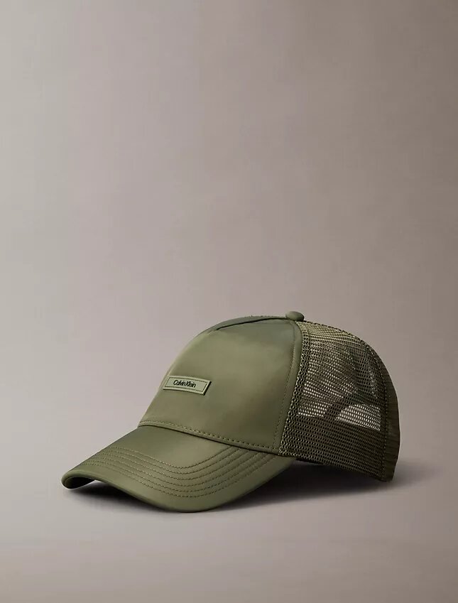 Trucker-Baseballkappe mit Standard-Logo Trucker-Baseballkappe mit Standard-Logo